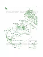 Water Pipe per Kawasaki Vulcan 1700 Voyager ABS 2011