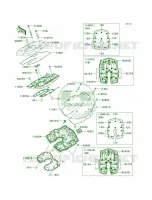 Cylinder Head Cover per Kawasaki Vulcan 2000 2009