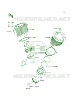 CylinderPistons per Kawasaki Vulcan 2000 2009