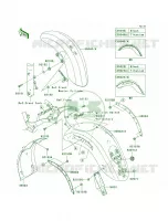 Fenders per Kawasaki Vulcan 2000 2009