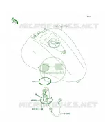 Fuel Pump per Kawasaki Vulcan 2000 2009