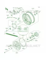 Rear WheelChain per Kawasaki Vulcan 2000 2009