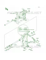 Swingarm per Kawasaki Vulcan 2000 2009