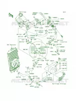 Water Pipe per Kawasaki Vulcan 2000 2009