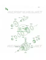 Crankshaft per Kawasaki ELIMINATOR 125 2009