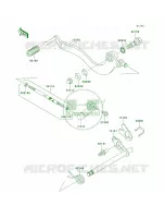 Gear Change Mechanism per Kawasaki ELIMINATOR 125 2009