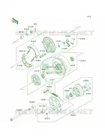 Rear WheelChain per Kawasaki ELIMINATOR 125 2009