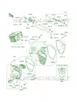 Air Cleaner per Kawasaki Vulcan 900 Custom 2009