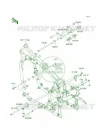 Engine Mount per Kawasaki Vulcan 900 Custom 2009