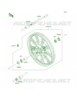 Front Wheel per Kawasaki Vulcan 900 Custom 2009