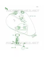 Fuel Pump per Kawasaki Vulcan 900 Custom 2009