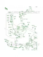 Rear Master Cylinder per Kawasaki Vulcan 900 Custom 2009