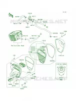 Air Cleaner per Kawasaki Vulcan 900 Custom  2009