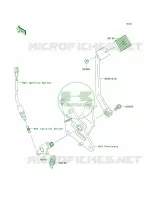 Brake Pedal per Kawasaki Vulcan 900 Custom  2009