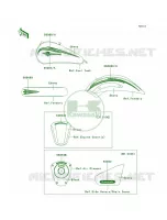 DecalsC9FA per Kawasaki Vulcan 900 Custom  2009