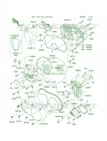 Engine Covers per Kawasaki Vulcan 900 Custom  2009
