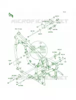 Engine Mount per Kawasaki Vulcan 900 Custom  2009