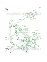 Engine Mount per Kawasaki Vulcan 900 Custom  2009