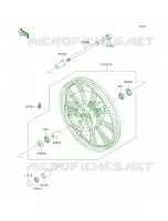 Front Hub per Kawasaki Vulcan 900 Custom  2009
