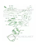 Cylinder Head Cover per Kawasaki Vulcan 900 Custom 2008