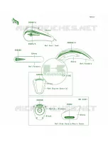 DecalsC9FA per Kawasaki Vulcan 900 Custom 2008