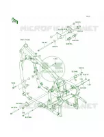 Engine Mount per Kawasaki Vulcan 900 Custom 2008