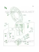 Front Brake per Kawasaki Vulcan 900 Custom 2008