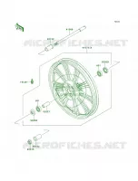 Front Wheel per Kawasaki Vulcan 900 Custom 2008