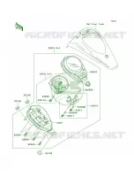 Meters per Kawasaki Vulcan 900 Custom 2008