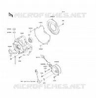 Coperchi motore per Kawasaki KVF360 2009