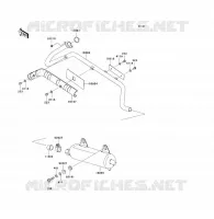 SCARICO per Kawasaki KVF360 2009