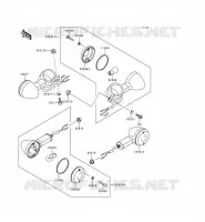 INDICATORI per Kawasaki VN1500 CLASSIC 1998