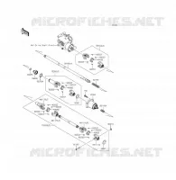ALBERO DI TRASMISSIONE(H&Eacute;LICE) per Kawasaki MULE 610 4X4 XC 2011