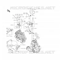 CONTROLLO per Kawasaki MULE 610 4X4 XC 2011