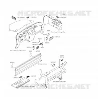ETICHETTE per Kawasaki MULE 610 4X4 XC 2011