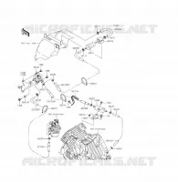 POMPA DI BENZINA per Kawasaki MULE 610 4X4 XC 2011