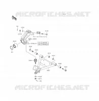 SOSPENSIONE per Kawasaki MULE 610 4X4 XC 2011