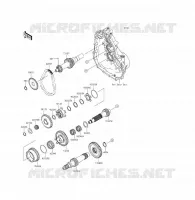 TRASMISSIONE per Kawasaki MULE 610 4X4 XC 2011