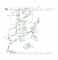 ANTERIORE POMPA per Kawasaki KLF400 4X4 1995
