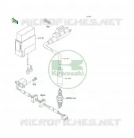 ACCENSIONE per Kawasaki KLF400 4X4 1999
