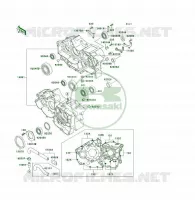 CARTER(S) per Kawasaki KLF400 4X4 1999