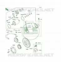 MOTORINO DI AVVIAMENTO per Kawasaki KLF400 4X4 1999