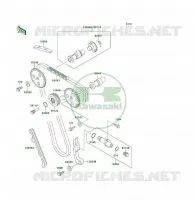 CAMSHAFT   TENSIONER per Kawasaki KSF250 1997
