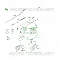 CAVI per Kawasaki KSF250 1997