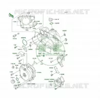 Coperchi motore per Kawasaki KSF250 1997