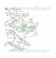 FORCELLONE per Kawasaki KSF250 1997