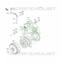 FRIZIONE per Kawasaki KSF250 1997