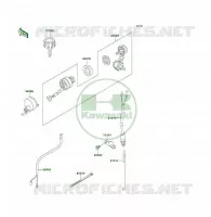 INTERRUTTORE per Kawasaki KSF250 1997