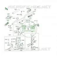 MANUBRIO per Kawasaki KSF250 1997