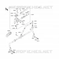 ANTERIORE POMPA per Kawasaki KFX700 2006